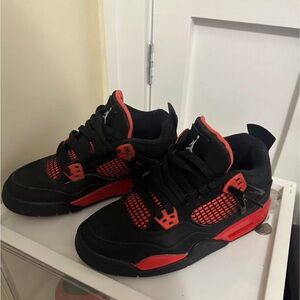 Jordan Kids Sneakers Black and Red